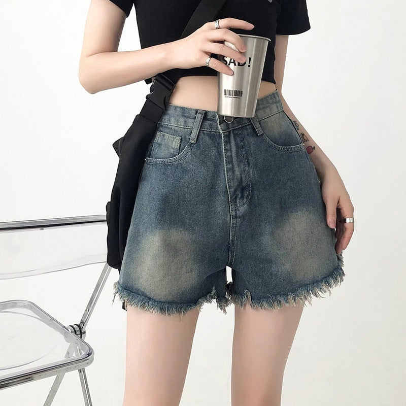 MELODIE I HIGHWAIST DENIM SHORTS