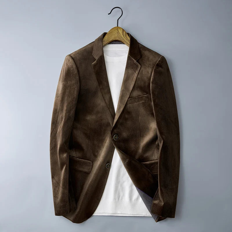 PHOENIX I RETRO STYLE CORDUROY BLAZER