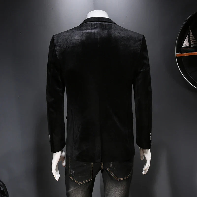PHOENIX I RETRO STYLE CORDUROY BLAZER