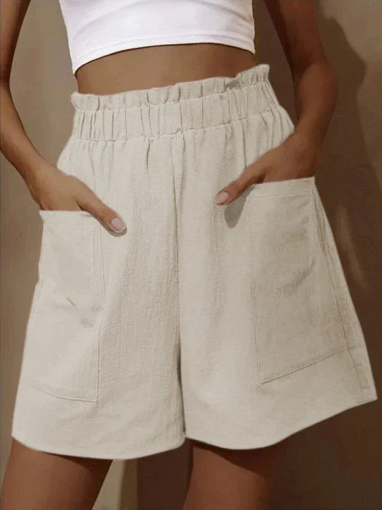 ELODIE I STYLISH HIGH-WAISTED SHORTS