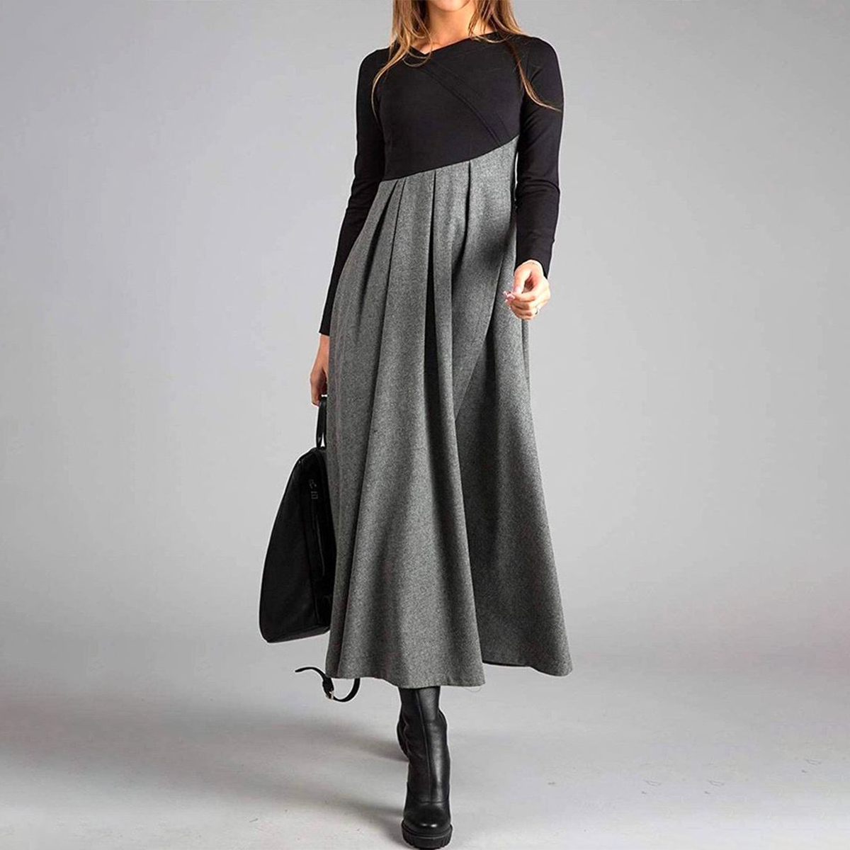 CRISTINA I ELEGANT MAXI DRESS