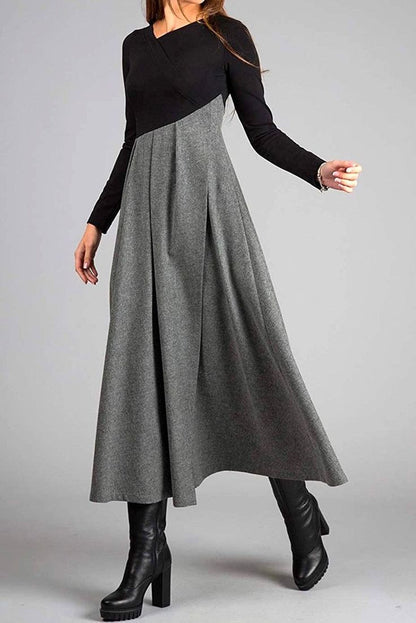 CRISTINA I ELEGANT MAXI DRESS