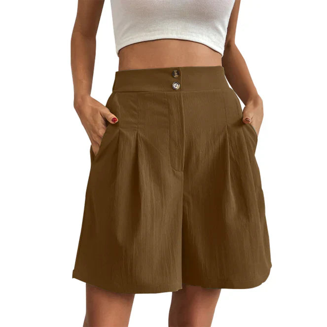 ELODIE I CASUAL HIGHWAIST SHORTS