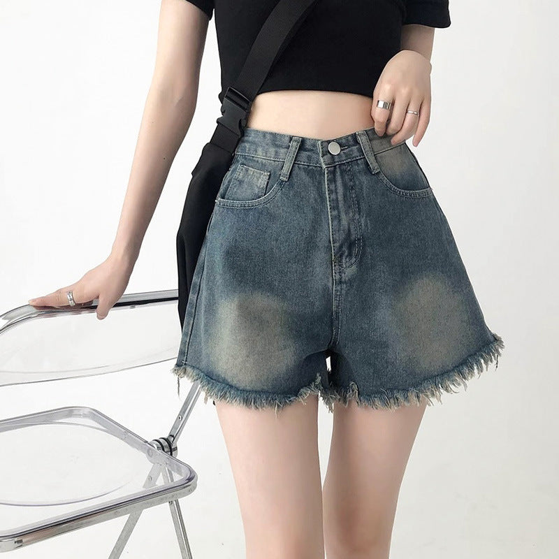 MELODIE I HIGHWAIST DENIM SHORTS