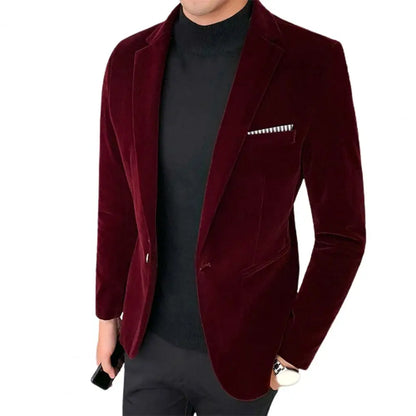 MIKE I CLASSIC VELVET BLAZER