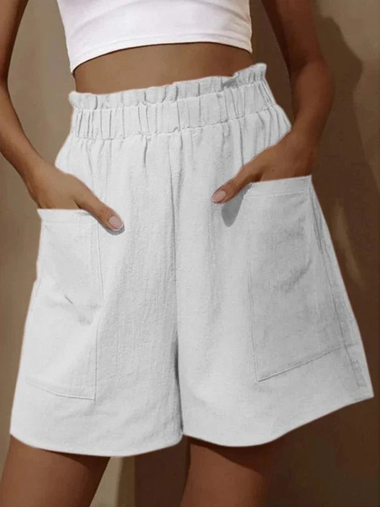 ELODIE I STYLISH HIGH-WAISTED SHORTS