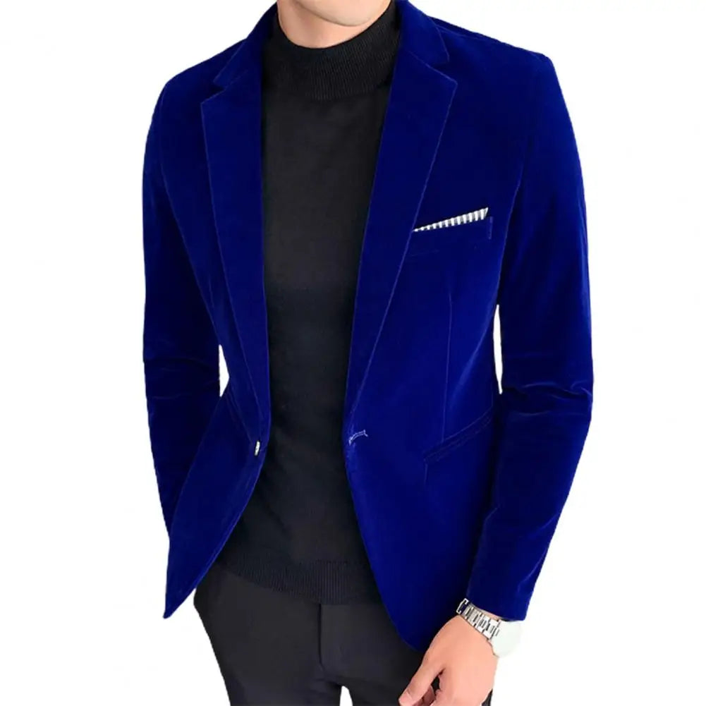 MIKE I CLASSIC VELVET BLAZER