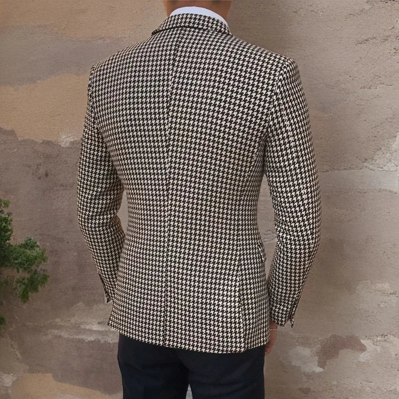 JAXON I CASUAL PRINT BLAZER