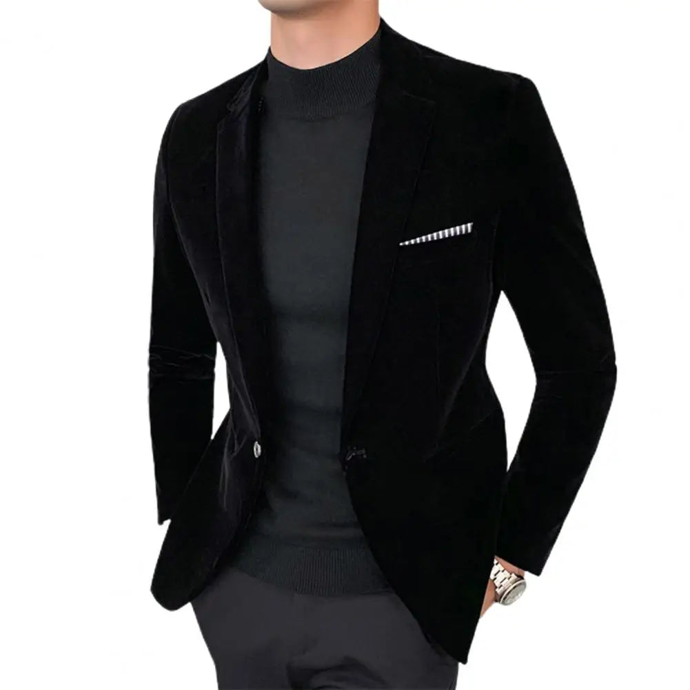 MIKE I CLASSIC VELVET BLAZER