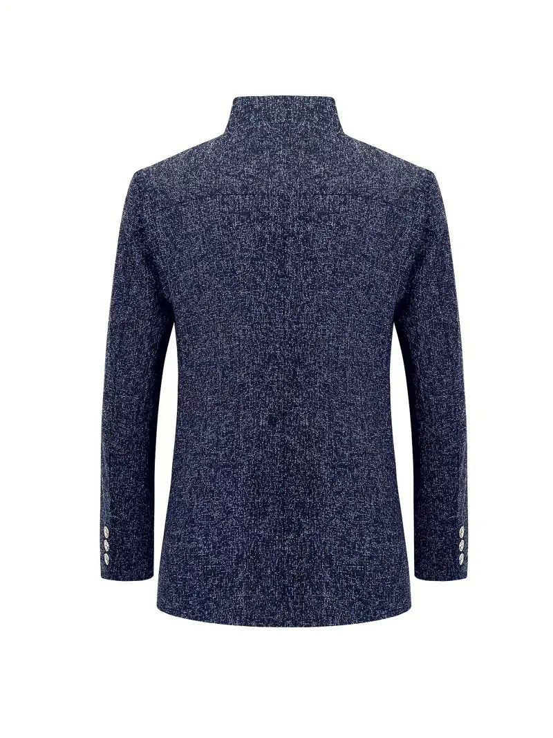 KLAUS I ELEGANT STAND-UP COLLAR BLAZER
