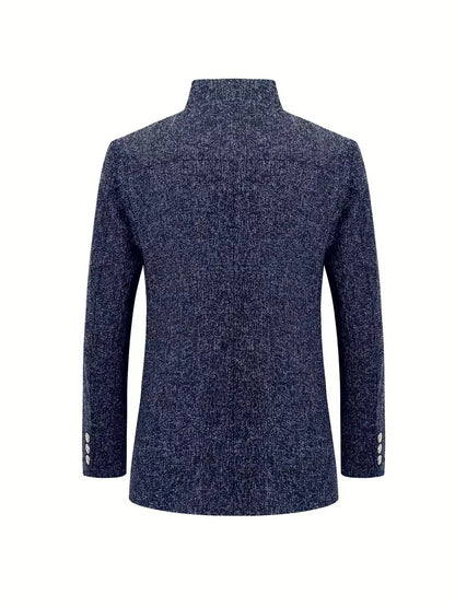 KLAUS I ELEGANT STAND-UP COLLAR BLAZER