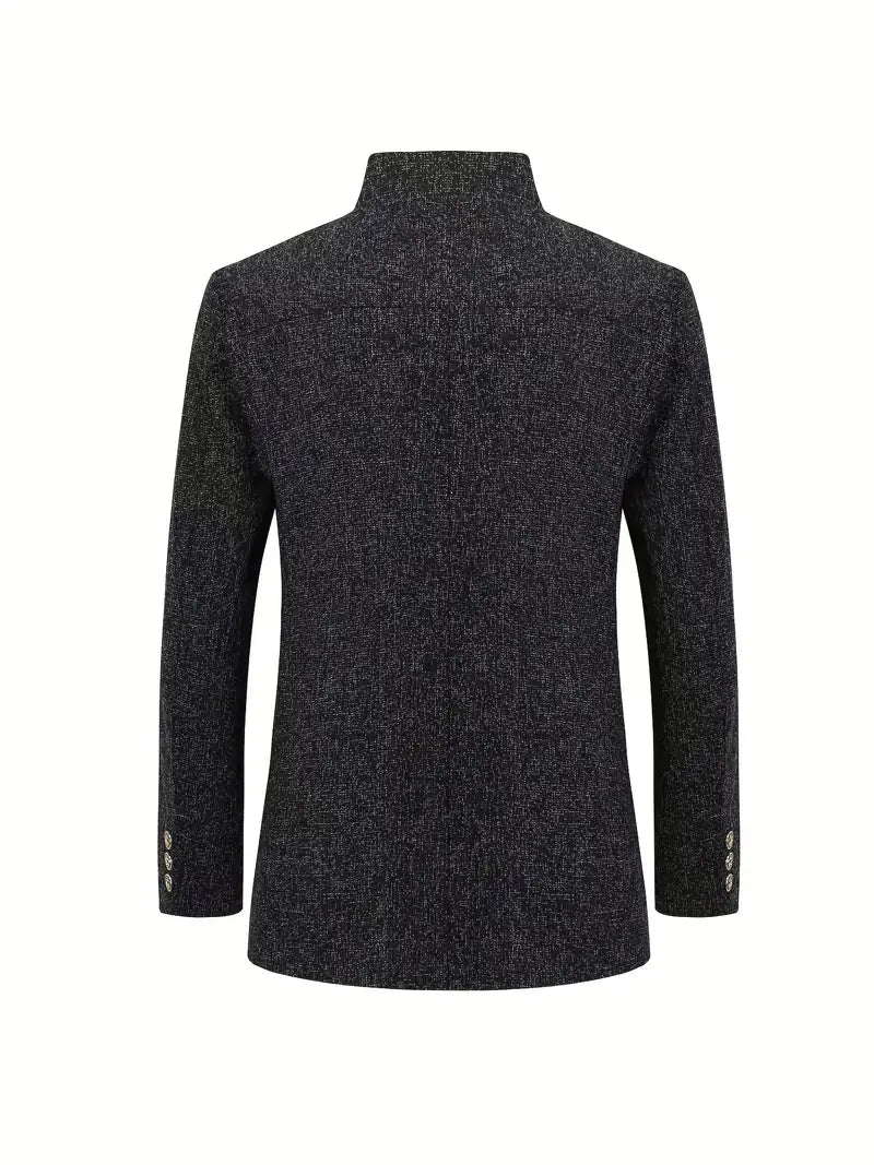 KLAUS I ELEGANT STAND-UP COLLAR BLAZER