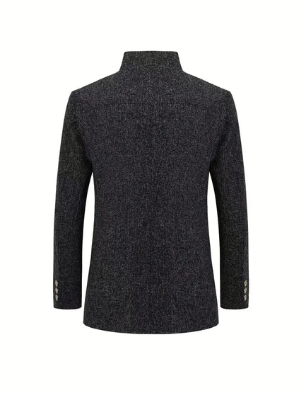 KLAUS I ELEGANT STAND-UP COLLAR BLAZER